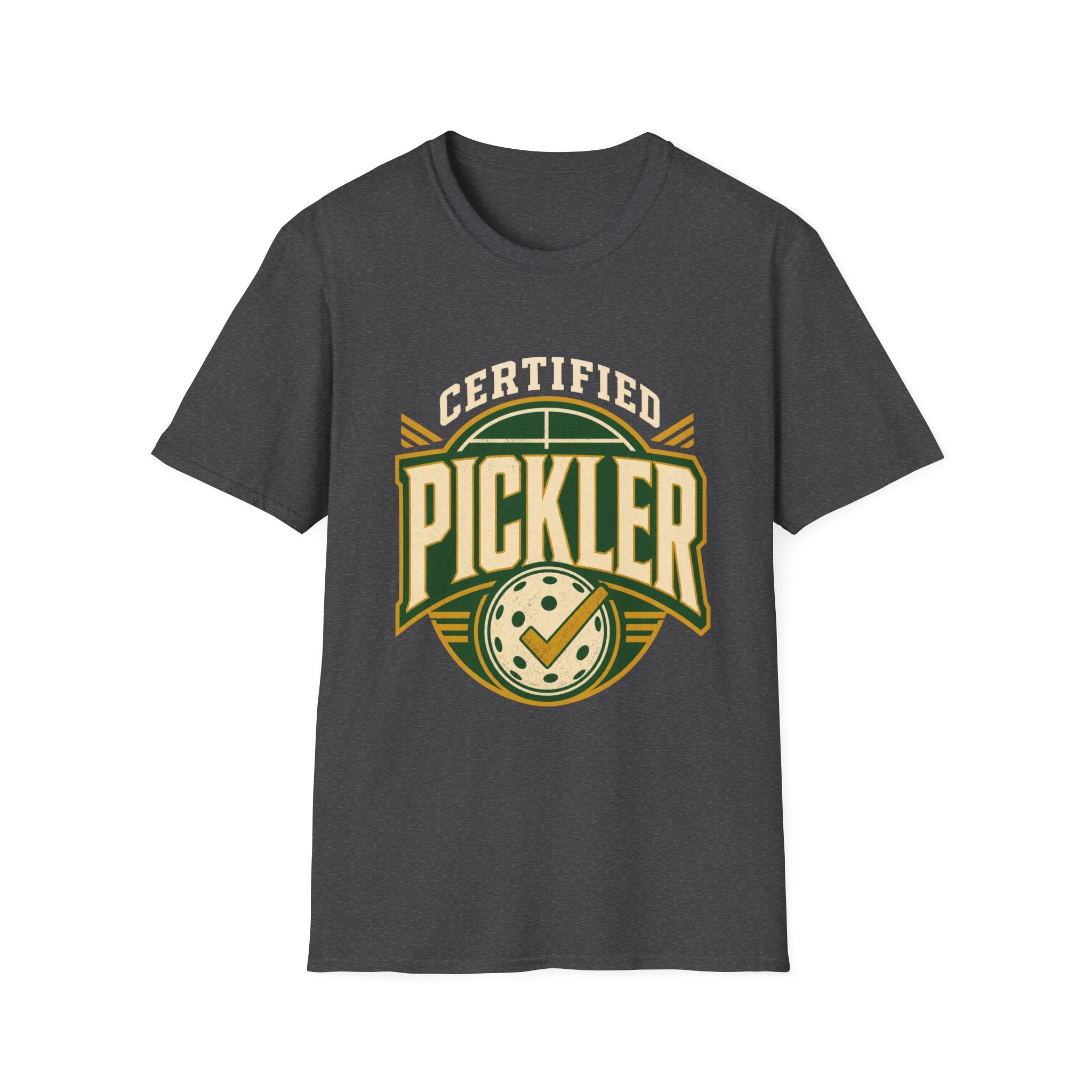 Certified Pickler – Vintage Pickleball Graphic Tee