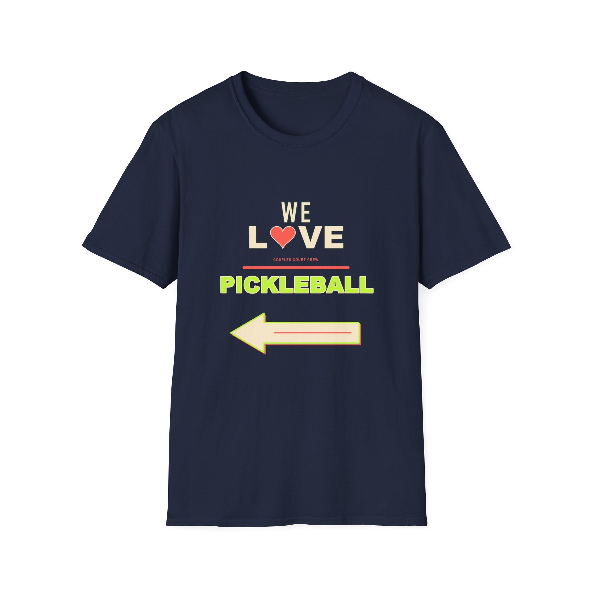 Matching Pickleball Couple Shirts - We Love Pickleball Set (2)