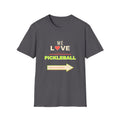Matching Pickleball Couple Shirts - We Love Pickleball Set