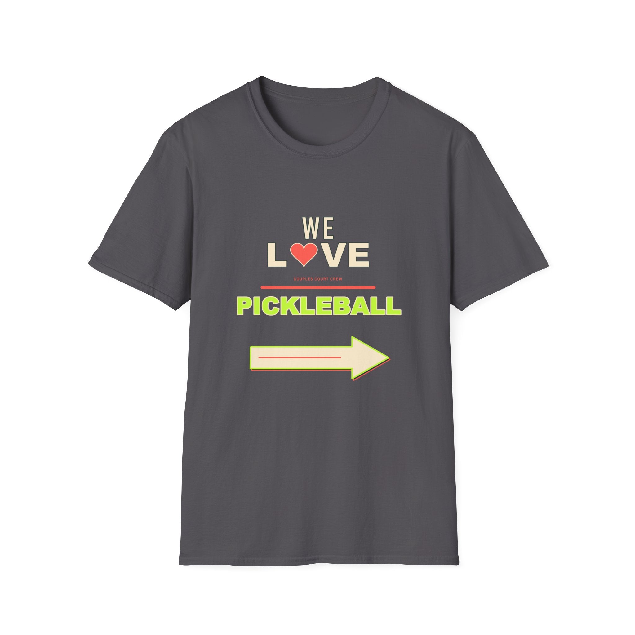 Matching Pickleball Couple Shirts - We Love Pickleball Set
