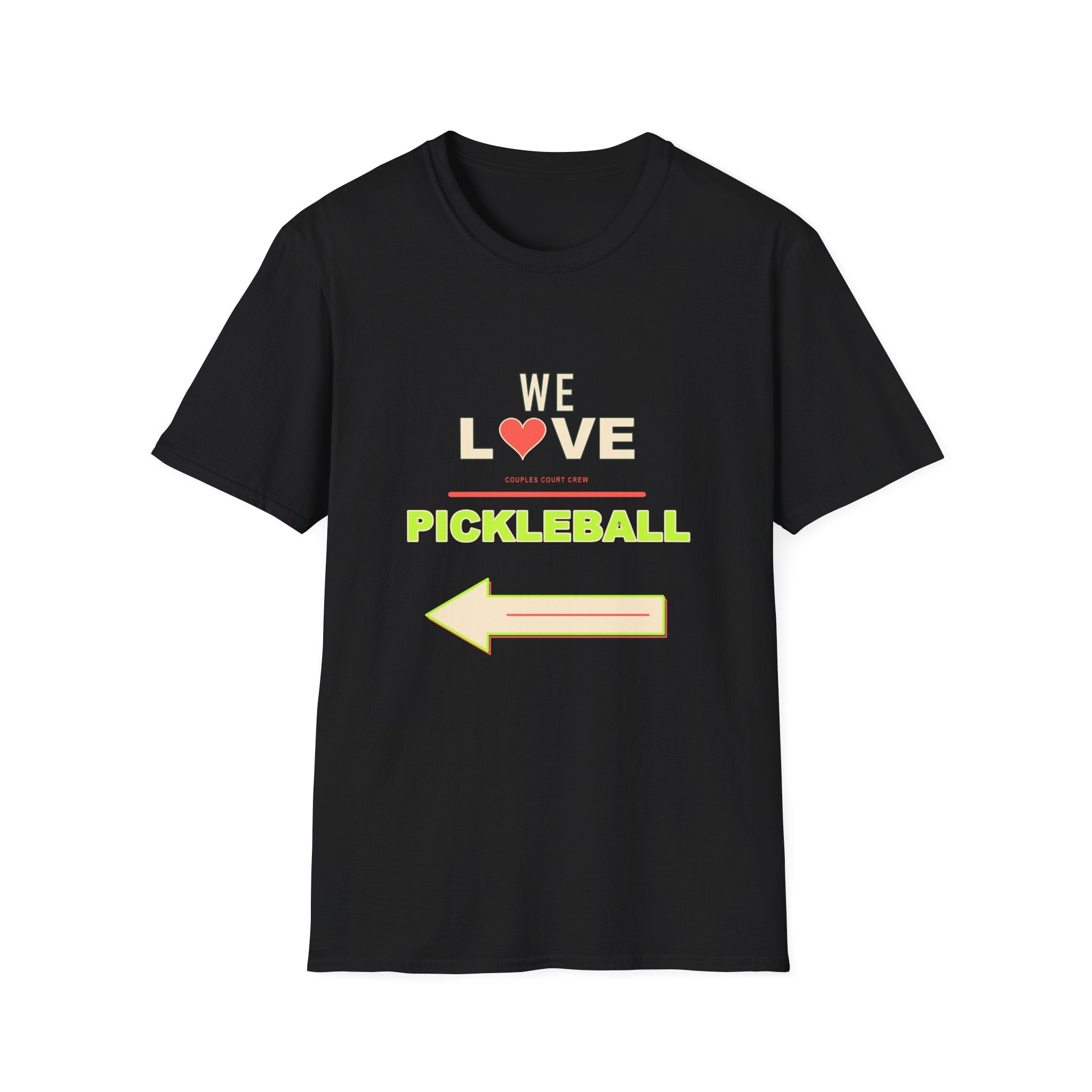 Matching Pickleball Couple Shirts - We Love Pickleball Set (2)
