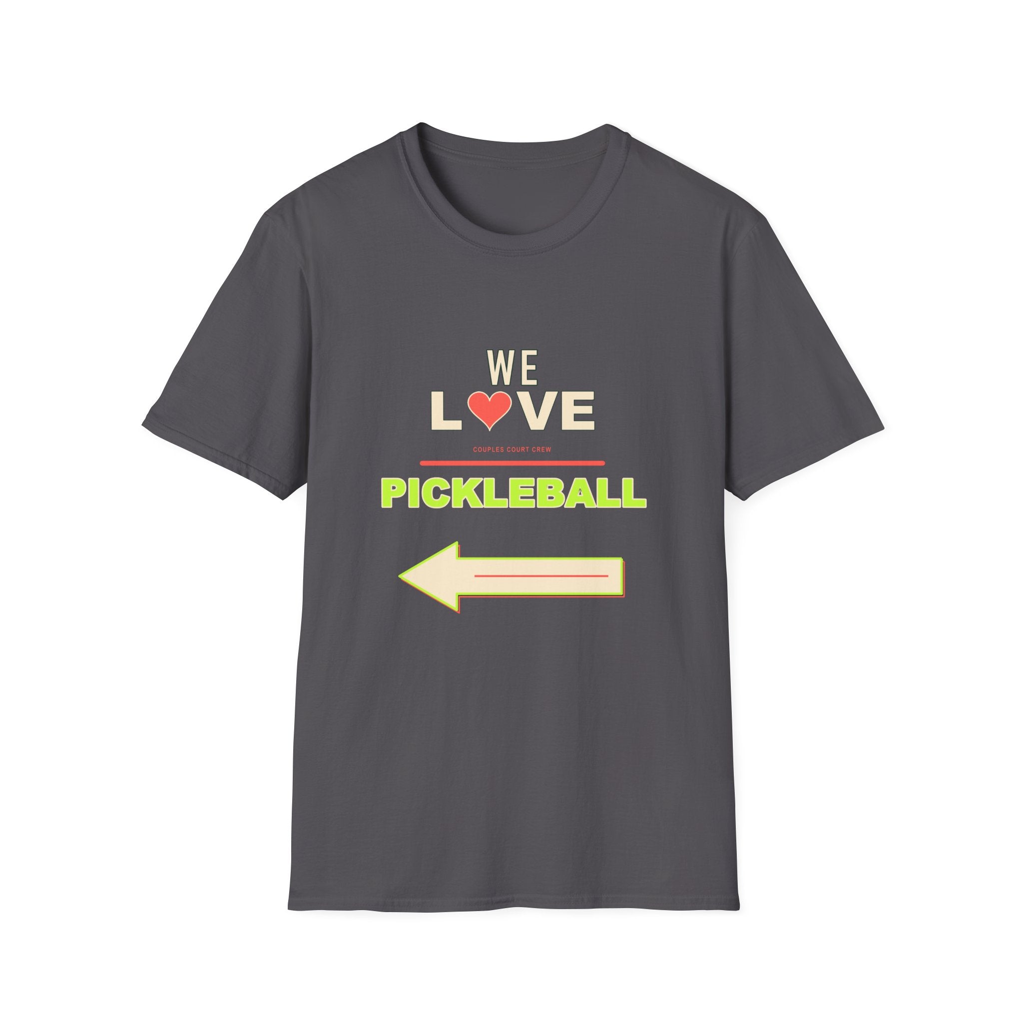 Matching Pickleball Couple Shirts - We Love Pickleball Set (2)