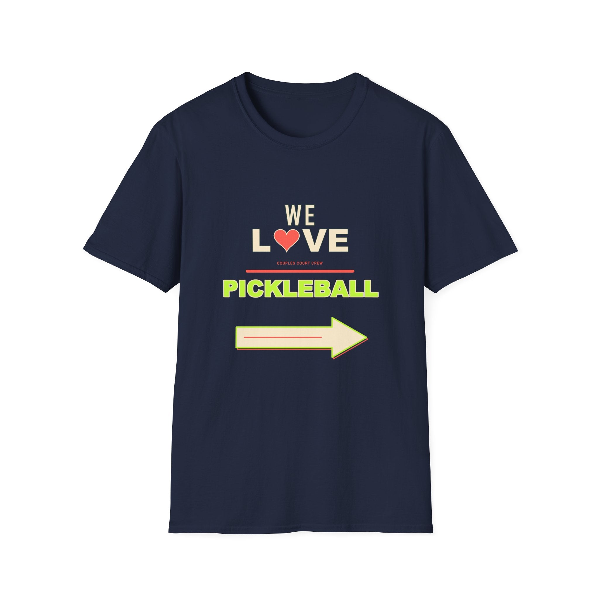 Matching Pickleball Couple Shirts - We Love Pickleball Set