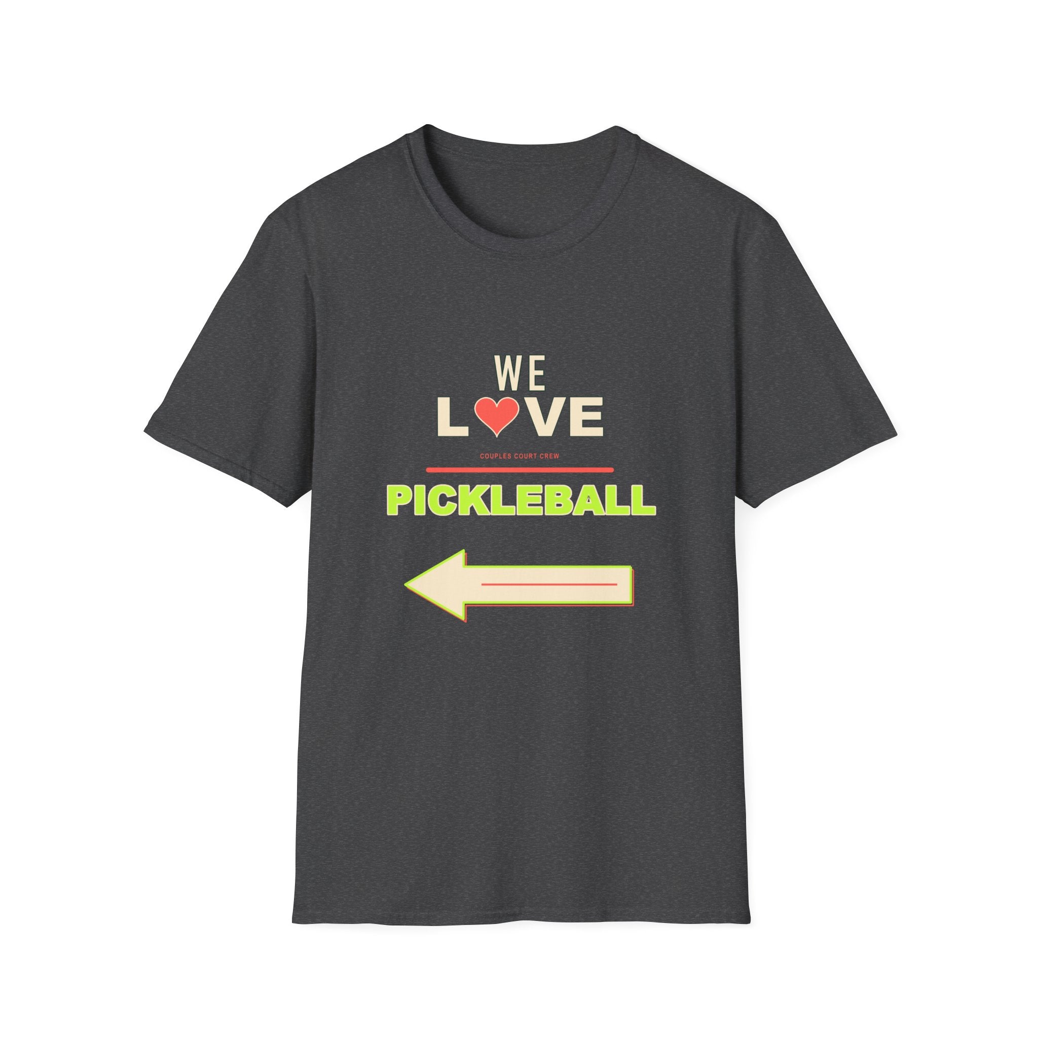Matching Pickleball Couple Shirts - We Love Pickleball Set (2)