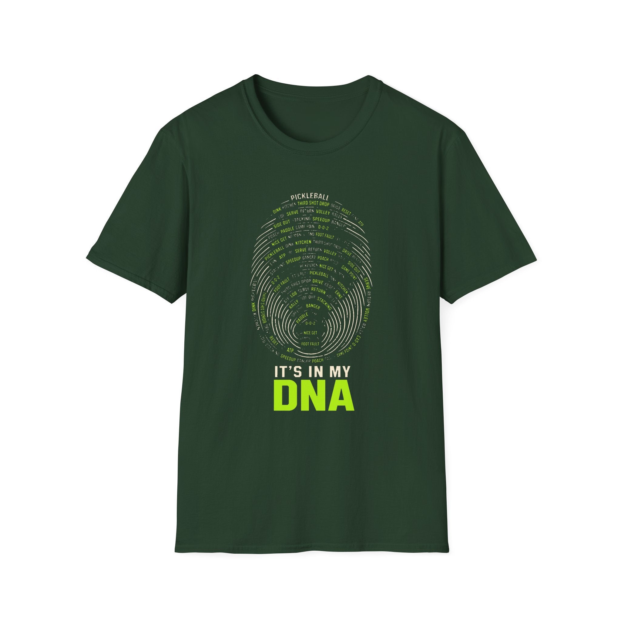 Pickleball Is in My DNA Fingerprint T-Shirt