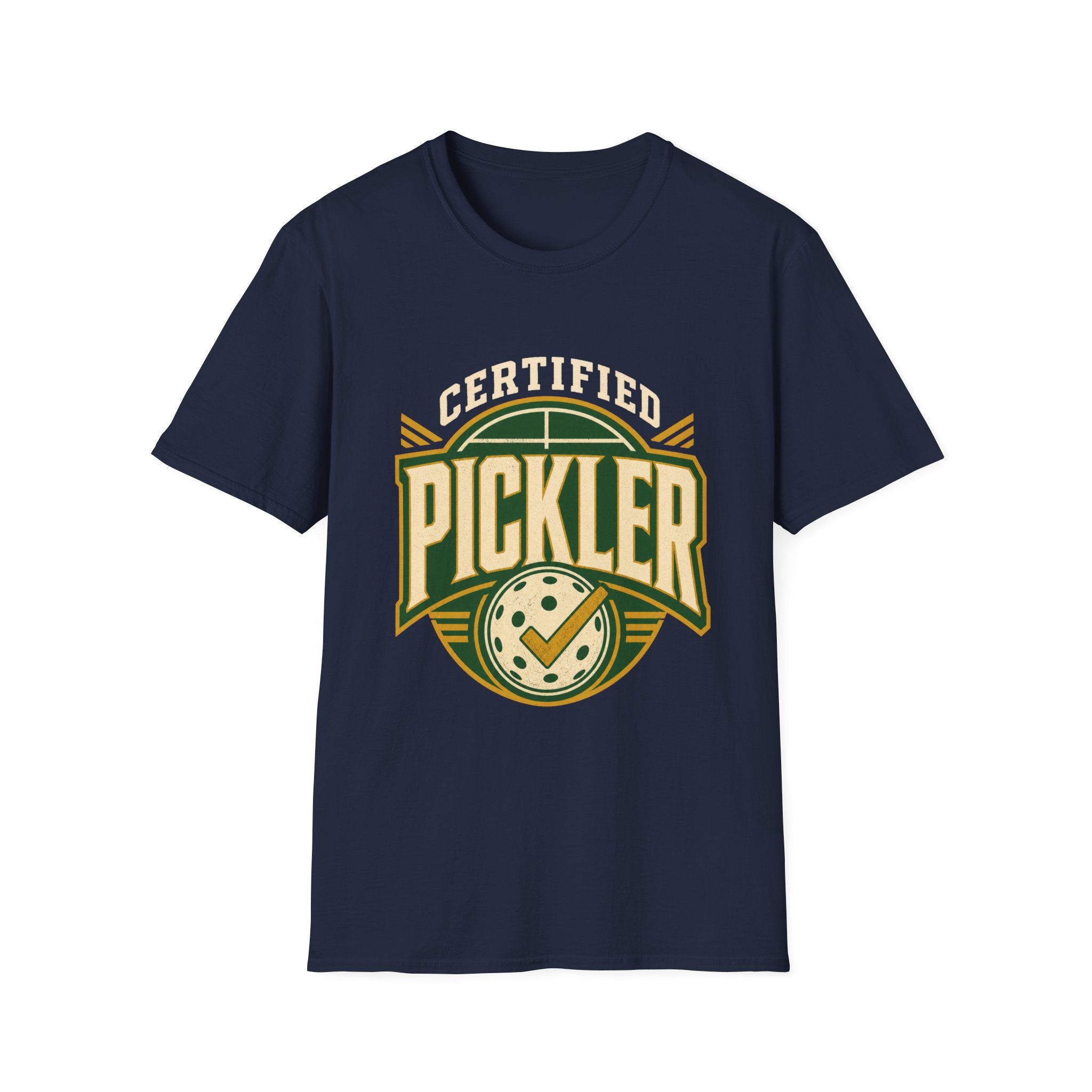 Certified Pickler – Vintage Pickleball Graphic Tee