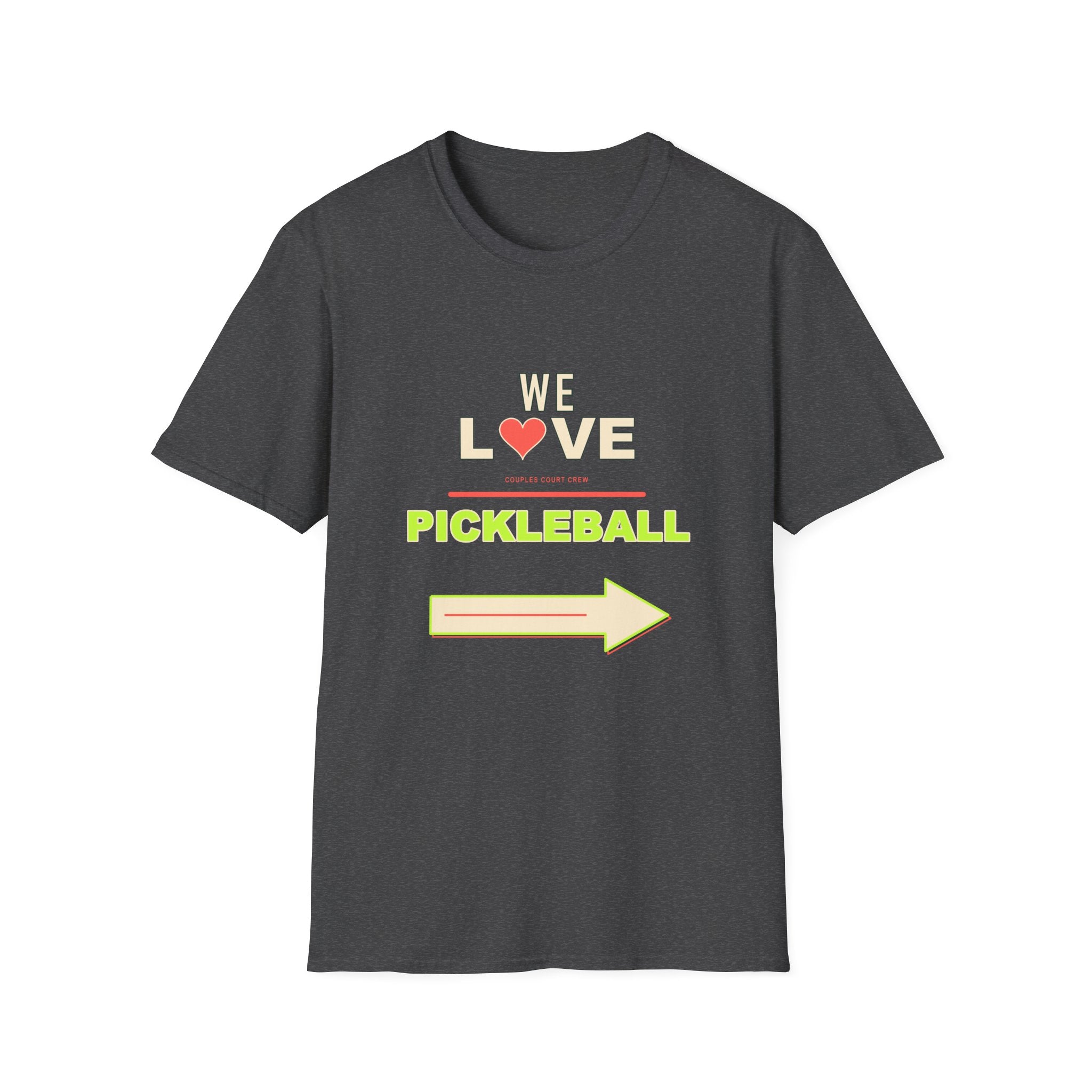 Matching Pickleball Couple Shirts - We Love Pickleball Set