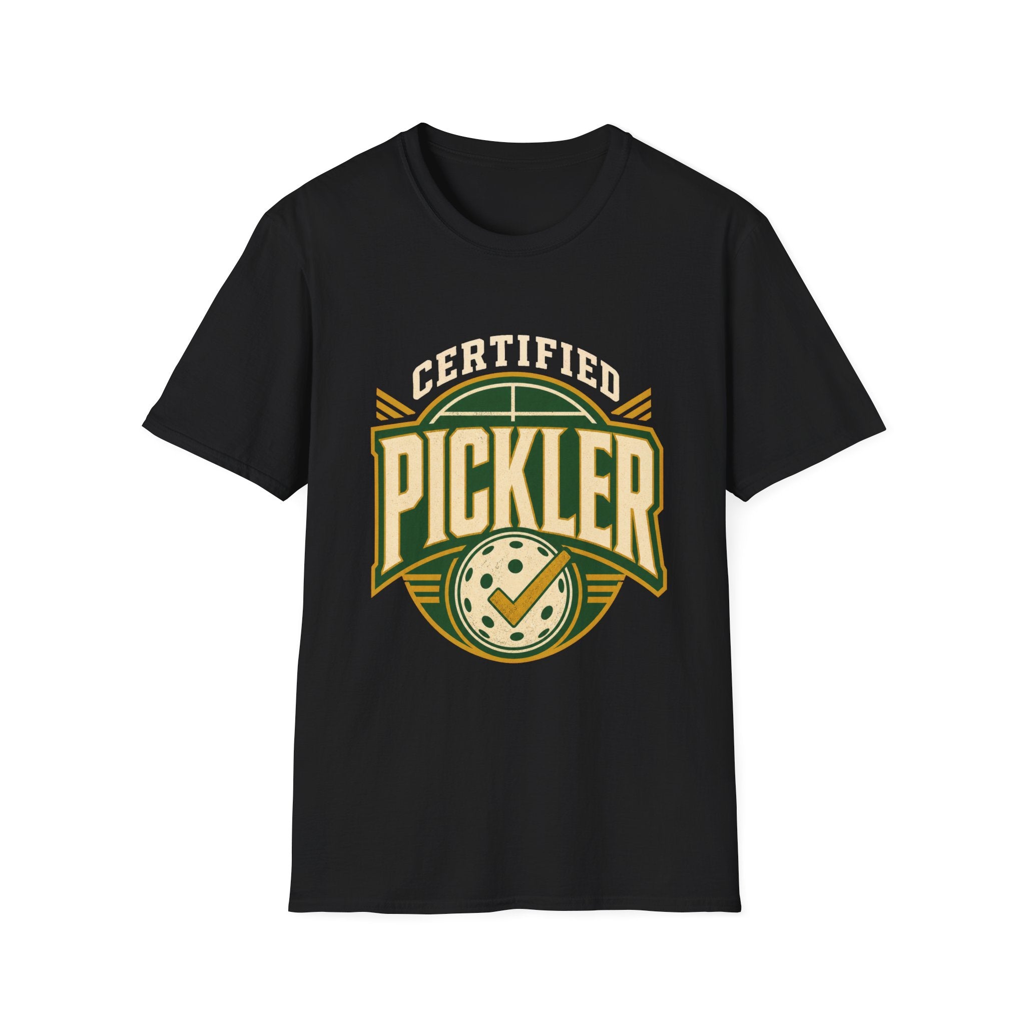 Certified Pickler – Vintage Pickleball Graphic Tee