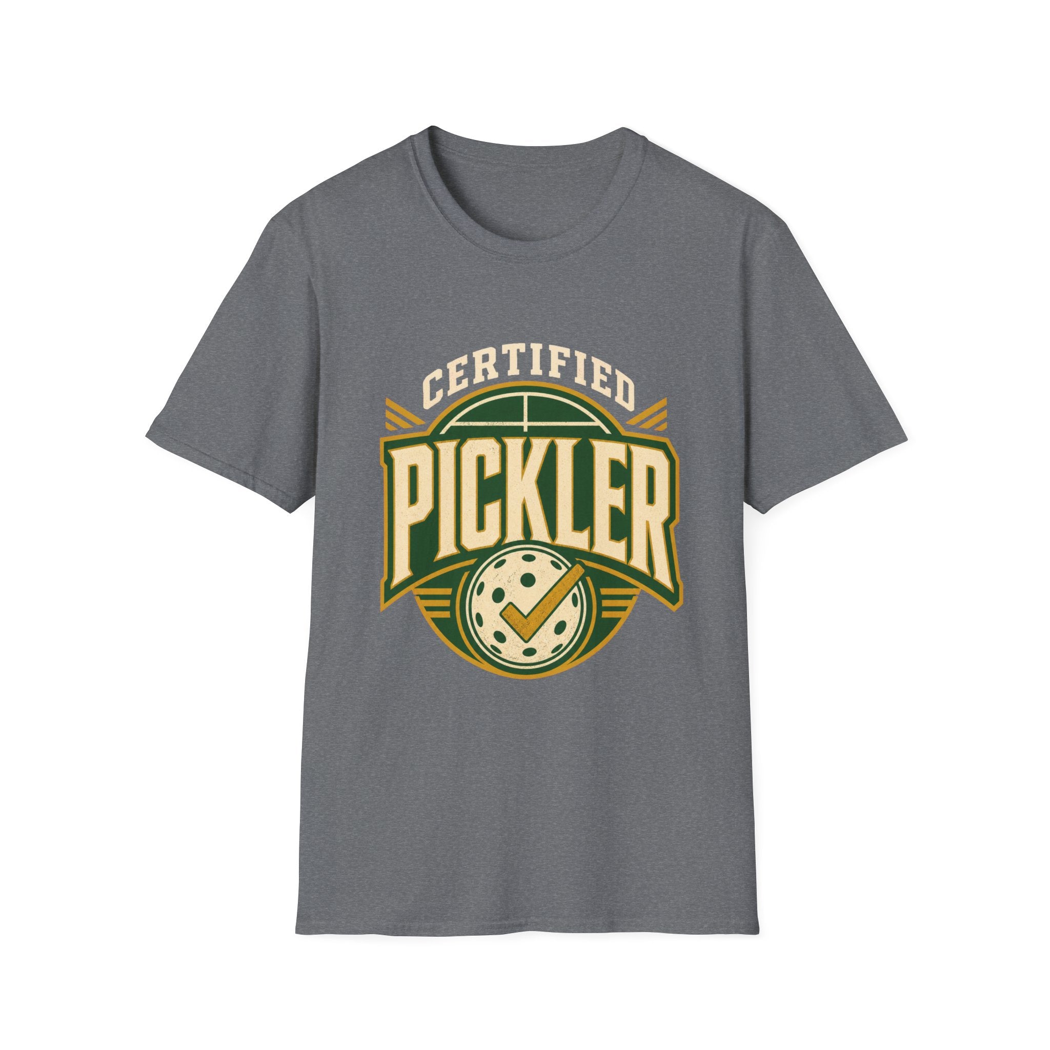 Certified Pickler – Vintage Pickleball Graphic Tee